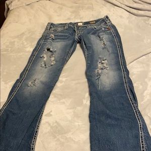 Silver Jeans Frances low-rise flare